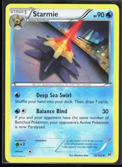 Starmie 30/162 2015 Uncommon BREAKthrough Pokemon - Image 1