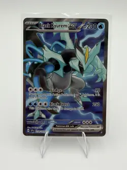 Black Kyurem ex 218/191 Ultra Rare Surging Sparks Pokemon Holo Near Mint - Image 1