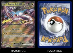 RAGING BOLT EX 145 HOLO P SCARLET & VIOLET PROMO POKEMON NM/M - Image 3