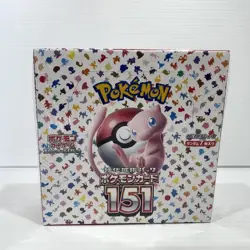 Sealed Japanese 151 Booster Box - Pokemon TCG - WITH SHRINK - Image 1