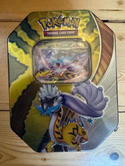 Pokemon TCG Paradox Destinies Raging Bolt EX Tin - New & Sealed - Image 1