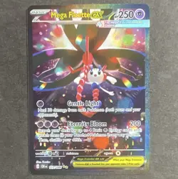 Nintendo Mega Floette EX Invasion Full Art Holo Rare English 250 HP 117/086 - Image 1