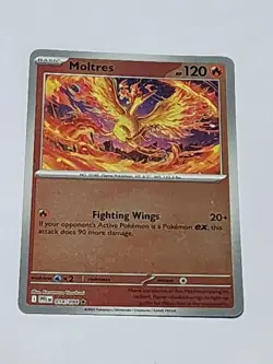 Pokemon TCG Mega Evolution: Phantasmal Flames - 14/94 REV HOLO Moltres - Image 1