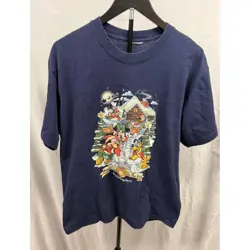 Walt Disney World Vintage 2001 Christmas Graphic Tee - Image 1