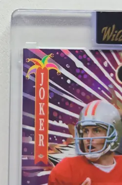 2025 WILD CARD FULL FACE JOKER TRUE 1/1 STEVE YOUNG SAN FRANCISCO 49ERS HOF MINT - Image 2