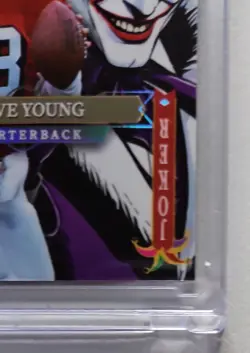 2025 WILD CARD FULL FACE JOKER TRUE 1/1 STEVE YOUNG SAN FRANCISCO 49ERS HOF MINT - Image 5