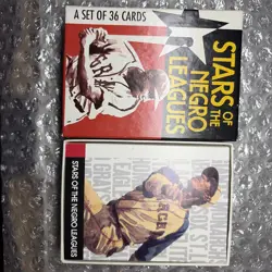 Stars of the Negro Leagues A Vintage 1990 Eclipse Set of 36 Cards Complete Set! - Image 2