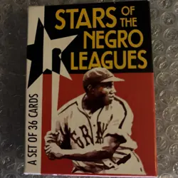 Stars of the Negro Leagues A Vintage 1990 Eclipse Set of 36 Cards Complete Set! - Image 4