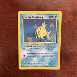 Pokemon TCG Shining Magikarp Neo Revelation 66/64 Holo Unlimited Super Holo Rare - Image 1