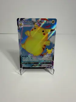 Surfing Pikachu Vmax Pokemon Card NM 009/025 - Image 1