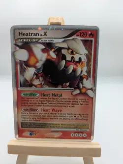 Pokemon TCG Card Heatran LV.X DP31 Black Star Promo - LP - Image 1