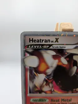 Pokemon TCG Card Heatran LV.X DP31 Black Star Promo - LP - Image 2