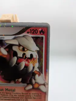 Pokemon TCG Card Heatran LV.X DP31 Black Star Promo - LP - Image 3