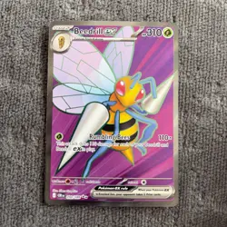 Beedrill ex 098/086 - Pokemon TCG - Mega Evolution Chaos Rising - Image 1