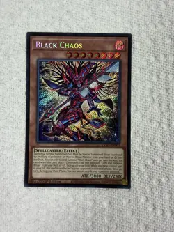 Yu-Gi-Oh! Black Chaos CORI-EN001 Secret Rare NM/M - Image 1