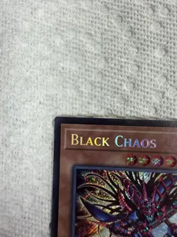 Yu-Gi-Oh! Black Chaos CORI-EN001 Secret Rare NM/M - Image 3