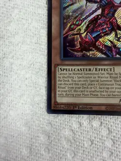 Yu-Gi-Oh! Black Chaos CORI-EN001 Secret Rare NM/M - Image 5