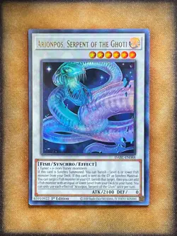 Yugioh Arionpos, Serpent of the Ghoti DABL-EN088 Ultra Rare 1st Ed NM - Image 1