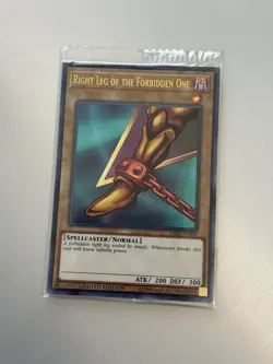 Yu-Gi-Oh Right Leg of The Forbidden One LART-EN002 Sealed - Image 1
