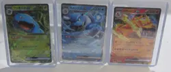 Venusaur Blastoise Charizard Holo Rare Japanese Pokemon Cards - Image 1