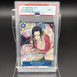 PSA 10 Boa Hancock ST17-004 SR THE BEST Storage ONE PIECE Card Japanese 2024 TCG - Image 1