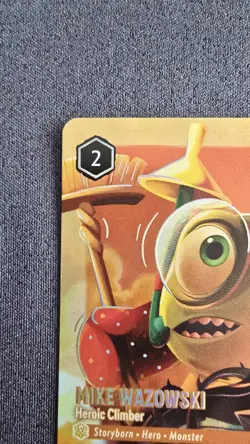 Disney Lorcana Mike Wazowski Heroic Climber 226/204 Enchanted Attack Of The Vine - Image 2