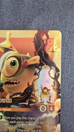 Disney Lorcana Mike Wazowski Heroic Climber 226/204 Enchanted Attack Of The Vine - Image 3