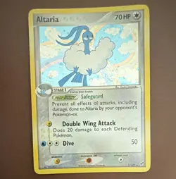 Pokemon TCG Altaria 1/107 Deoxys Holo Rare 70 HP English 2005 Stage 1 - Image 1