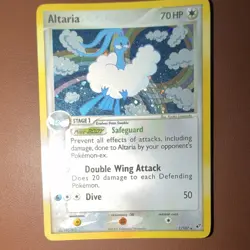 Pokemon TCG Altaria 1/107 Deoxys Holo Rare 70 HP English 2005 Stage 1 - Image 2