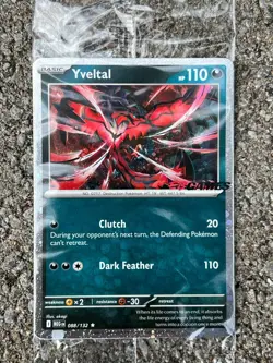 Yveltal 088/132 Eb games Stamped - Pokemon TCG Mega Evolutions SEALED NM - Image 1