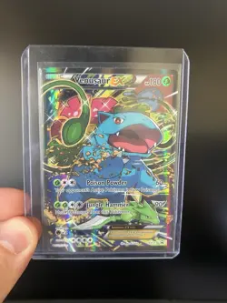 Venusaur EX XY123 Promo XY Black Star Promos Pokemon LP - Image 1