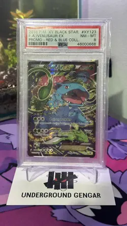 Pokemon XY Promo - Venusaur EX XY123 - PSA 8 - Image 1