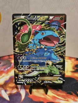 Pokemon 2016 XY Black Star Promo - Venusaur EX XY123 - Image 1