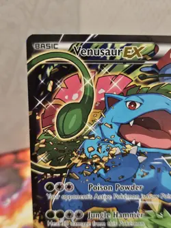 Pokemon 2016 XY Black Star Promo - Venusaur EX XY123 - Image 3