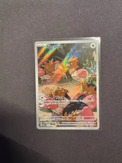 Spearow 151/132 IR Illustration Rare Mega Evolutions Pokemon TCG NM - Image 1