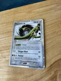 Rayquaza ex Promo Holo EX 2006 English 100 HP Nintendo Tin Card #039 LP - Image 3