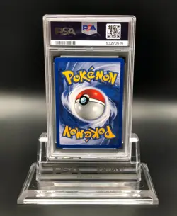 Pokemon Houndoom Double Holo Error Neo Revelation 8/64 PSA 7 Near Mint - Image 2