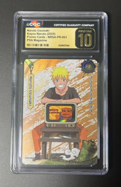 Naruto Uzumaki Kayou (2025) Promo Cards - PSA Magazine NRSA-PR-003 (CGC) 10 - Image 1