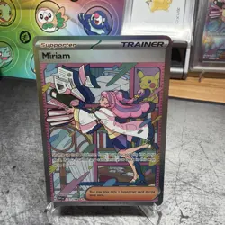 Miriam 251/198 Scarlet & Violet Full Art Ultra Rare Holo Pokemon Card NM - Image 1
