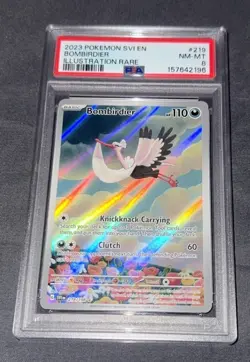 Pokemon TCG Bombirdier Card Special Illustration 219/198 Scarlet & Violet - Image 1