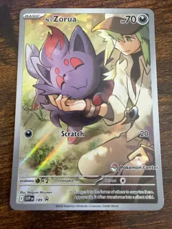 N's Zorua - 189 (Pokemon Center Exclusive) 189 Sv: Scarlet & Violet Promo Cards - Image 1