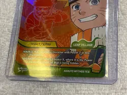 New NARUTO UZUMAKI PROMO TRADING CARD 108/130 2026 SDCC IGN EXCLUSIVE TCG NM M 1 - Image 4