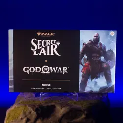 *IN HAND* MTG Secret Lair Playstation God of War: Norse - FOIL & NON-FOIL SET! - Image 4