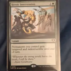 Heroic Intervention Commander Masters 295 Rare English Regular - Image 1