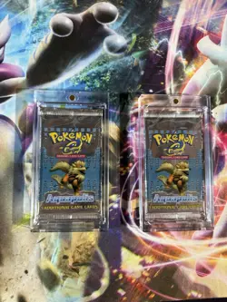Wizards of the Coast Sealed Pokemon Aquapolis 2 Booster Packs /w Cases 76930964026 - Image 2