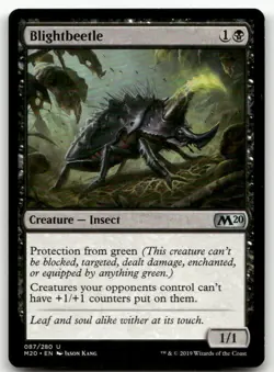 Blightbeetle #87 (LP) Core Set 2020 M20 Magic MTG - Image 1
