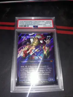Gogo, Master of Mimicry (Borderless) (Surge Foil) Final Fantasy Foil PSA Grade10 - Image 1