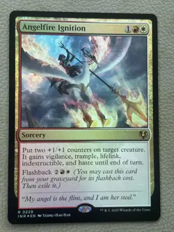 Angelfire Ignition 229 Rare Innistrad Remastered Magic: The Gathering Foil NM - Image 1
