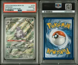 PSA 10 GEM MINT Nidoking Illustration Rare 174/165 SV Pokemon 151 2023 English - Image 3