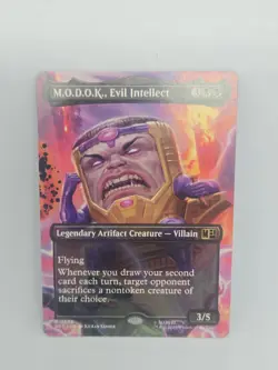 M.O.D.O.K., Evil Intellect (Borderless) - Marvel Super Heroes Regular - Mtg - Image 1